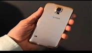 Samsung Galaxy S5 Gold Hands On & First Look