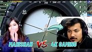 4K Gaming vs Mahishah Gaming | 4k vs mahishah| intense last zone fight