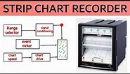 Strip chart recorder |[HINDI]| construction, working |strip chart recorder kya hai|strip chart