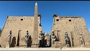 Full tour of the splendid ancient Luxor Temple in Egypt 2023