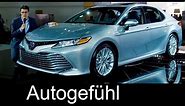 Toyota Camry all-new REVIEW Premiere NAIAS 8th gen 2017/2018 - Autogefühl