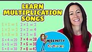 Learn Multiplication Songs for Children |Times Tables Multiply Numbers 1-12 for Kids by Patty Shukla