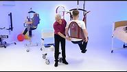 Toileting slings training session taster video
