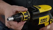 DEWALT 20V MAX XR Cordless Brushless Drywall Screw Gun and (1) 20V MAX XR Premium Lithium-Ion 5.0Ah Battery DCF620BW205