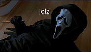 ghostface being comedy gold for 2 minutes straight | SCREAM