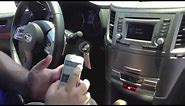 HOW TO: Pair iPhone Bluetooth to Subaru (All 2013 models)