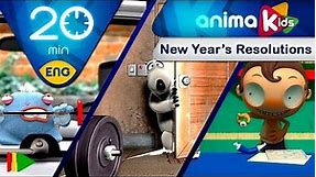 New Year's Resolutions | Animation for Kids | 20 minutes