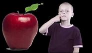 Baby Sign Language -Learn How to Sign the Word Apple
