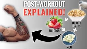 The Best Science-Based Post Workout Meal To Build Muscle (EAT THIS!)