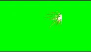 Green Screen bullet impacts and sparks