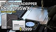 $9999!!! RYZEN THREADRIPPER PRO 7995WX Performance Test | FHD(1080P) Test in 9 games
