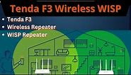 Tenda F3 Wireless Repeater Setting | How to setup Repeater in Tenda Router | Tenda Router Repeater