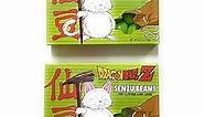 Dragonball Z Senzu Beans Candy Fruit Flavored DBZ Candy Sours (2 pack) with 2 Gosu Toys Stickers