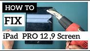 iPad Pro 12.9 Touch Screen Repair Tutorial - How To Fix Cracked iPad Screen - DIY