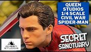Queen Studios Civil War Spider-Man 1/4 Scale Review
