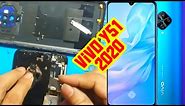 Vivo y51 edl testpoint | disassembly | How to open back cover