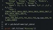 Python Bytes - Panda Dataframe Fill Null Values #coding #python #datascience Code in Description