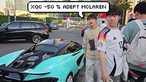 xQc’s McLaren joke is so popular that streamer "Jakenbake" caught Juicers in China saying “-50%”
