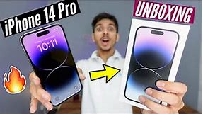 iPhone 14 Pro First Impressions | Unboxing | Deep Purple | Features Camera Design हिन्दी