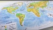 Color Your World Map!