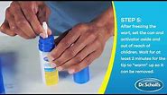 Dr. Scholl's | How To Use Dual Action Freeze Away® Wart Remover