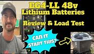 EG4-LL 48v Lithium batteries review and load test