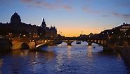 The Bridges over River Seine in Paris at night - travel photography in Paris France