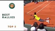 Top 5 Best Rallies - Roland-Garros