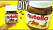 DIY MINI NUTELLA | Easy & Adorable