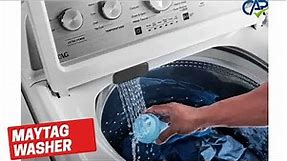 Maytag - 4.5 Cu. Ft. Top-Loading Washer Washing Machine Wash Cycle