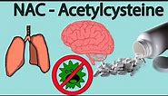 Acetylcysteine (NAC) - Indications, mechanism of action, NAC potentially best supplement