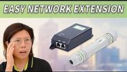 Extending Your Ethernet Network Beyond 100 Meters with PoE Extender and Injector
