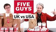 Every difference between UK and US Five Guys including portion sizes, calories, and exclusive items