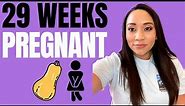 What to Expect at 29 Weeks Pregnant | Week By Week Symptoms for your Third Trimester Pregnancy