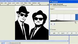 How to make Stencils in Gimp