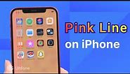 How to Fix Pink Line on iPhone Screen? Troubleshoot it!