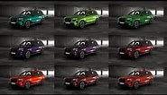 2024 BMW X7 - All Individual 54 Colors Option Choice || Find your favourite BMW Individual colour