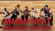 NBA Uniform History | Miami HEAT