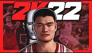 THE OFFICIAL YAO MING FACE CREATION! NBA 2K22 | CREATION 009