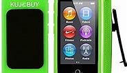iPod Belt Clip TPU Rubber Skin Case Cover for Apple iPod Nano 7th Generation 7G 7 (Green)