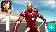 Iron Man 3: The Official Game - Gameplay Walkthrough Part 1 - CRIMSON DYNAMO (iOS, Android)