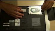 Toshiba Satellite Laptop A200: How to Remove / Install the Hard Drive for Upgrade