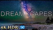 4K HDR FILM: "Dreamscapes" Vibrant Timelapse + Aerial Nature Film w/ Music for Relaxation - 2 Hours