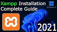 How to Install XAMPP Server on Windows 11 [2021 Update] Run PHP 8.0.11 Program | Complete guide