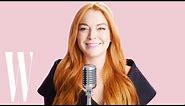 Lindsay Lohan Re-enacts Her 8 Favorite Mean Girls Quotes | W Magazine