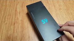 Samsung s9 box opening