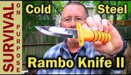 $27 Rambo Knife - Cold Steel Survival Edge - The Rambo Survival Knife Project