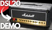 Marshall DSL20 (BEST Tube Amp Under $1000) FULL DEMO