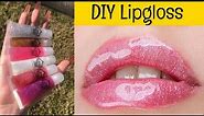 How to make glitter lip gloss at home||how to make lip balm at home||homemade lip gloss||sajal malik