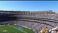 "San Diego Super Chargers" as heard from Qualcomm Stadium